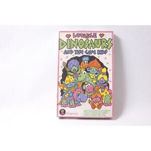 Colorforms Lovable Dinosaurs and the Cave Kids Playset 1987 ~ 260302-WH 831